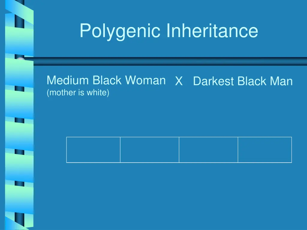 polygenic inheritance