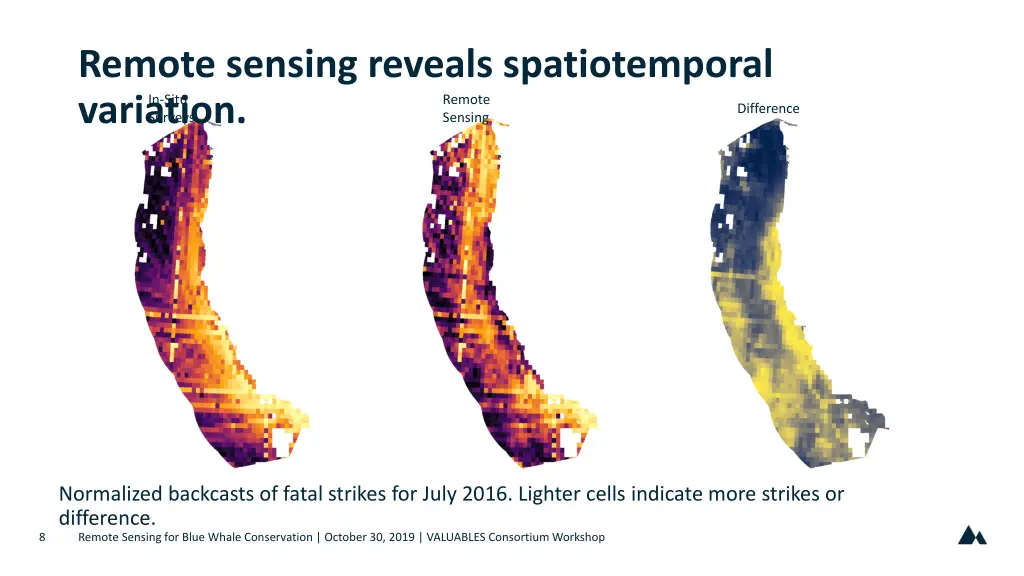 remote sensing reveals spatiotemporal variation