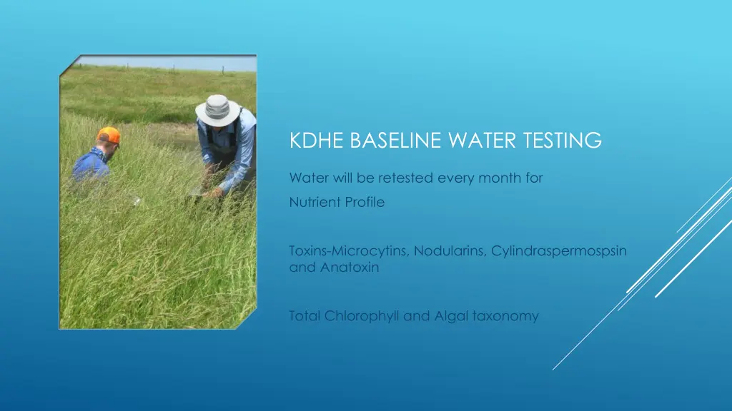 kdhe baseline water testing