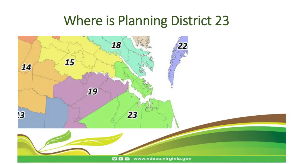 where is planning district 23 where is planning