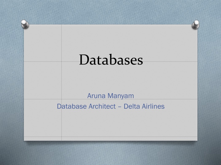 databases