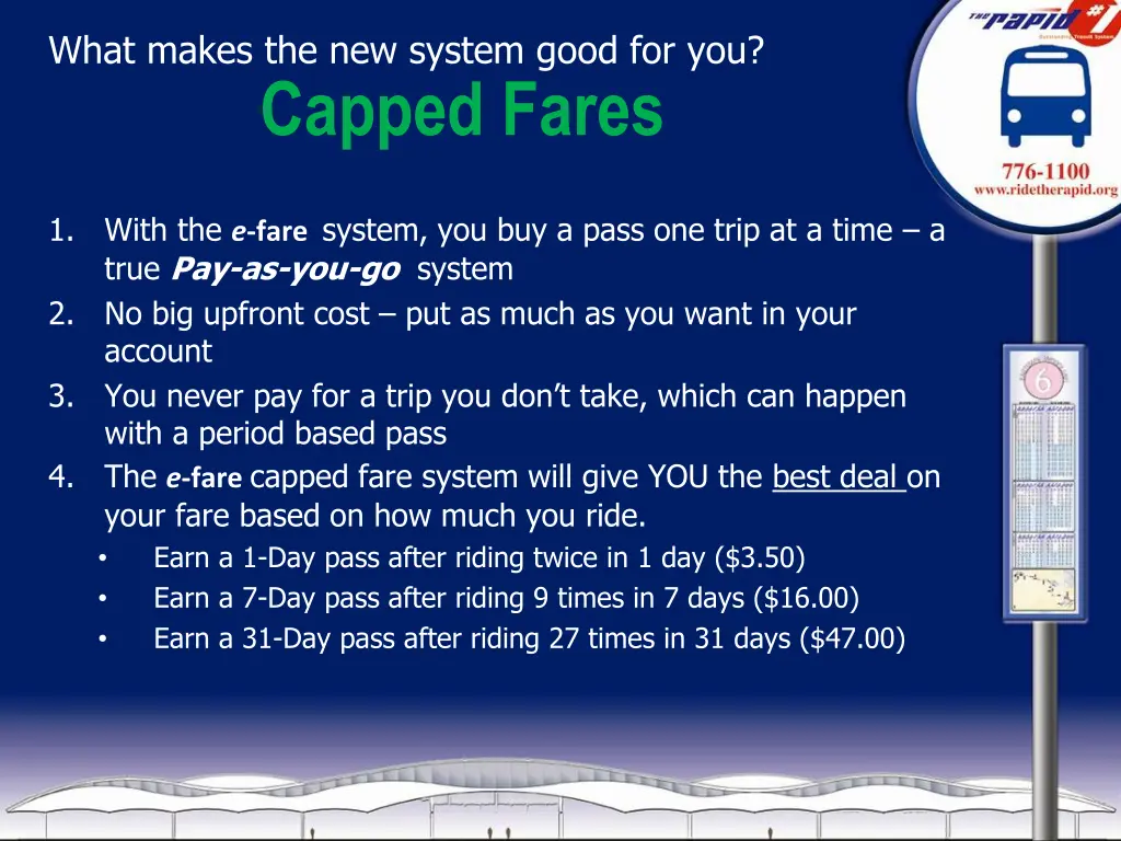 what makes the new system good for you capped