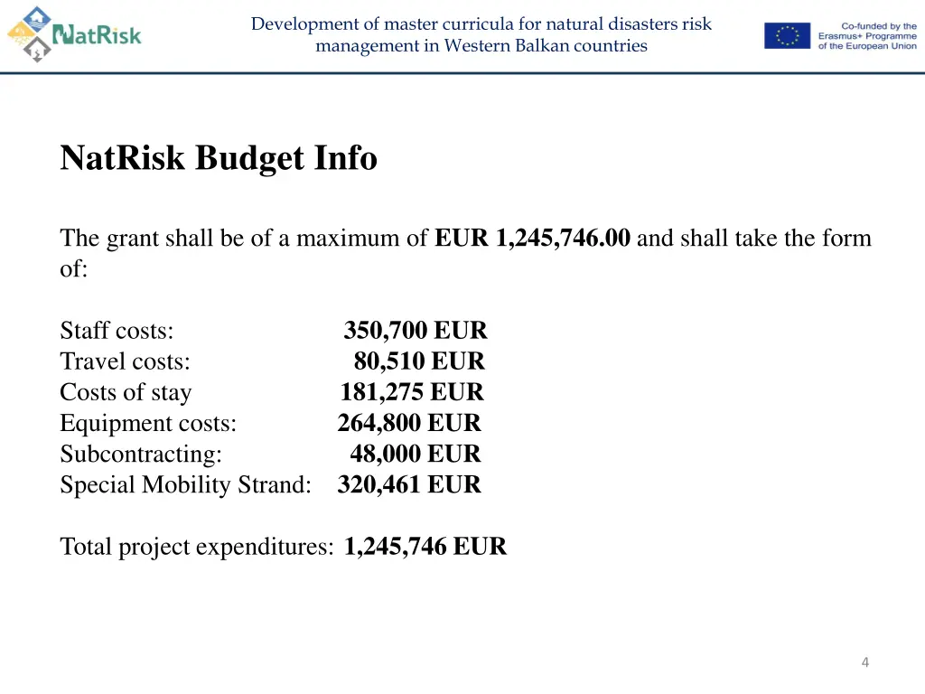 development of master curricula for natural 3