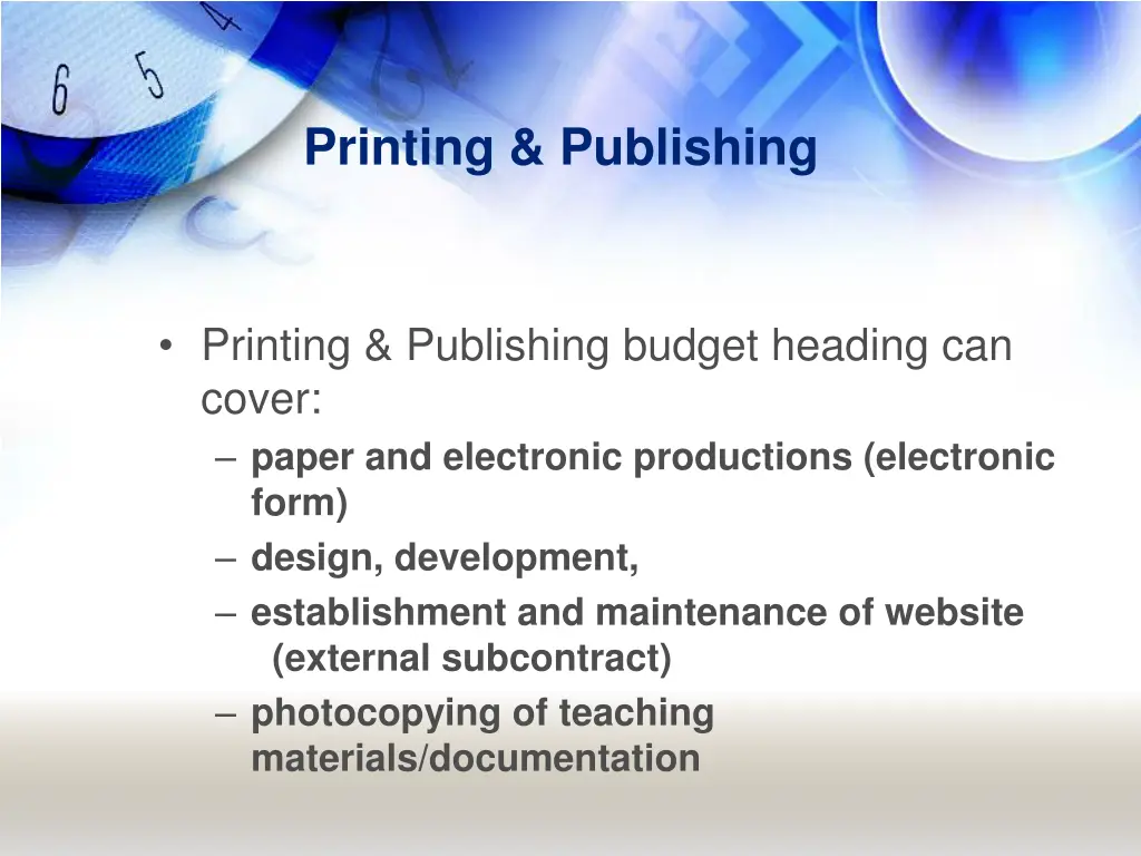 printing publishing