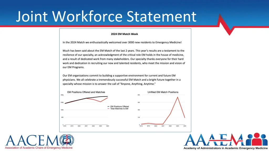 joint workforce statement