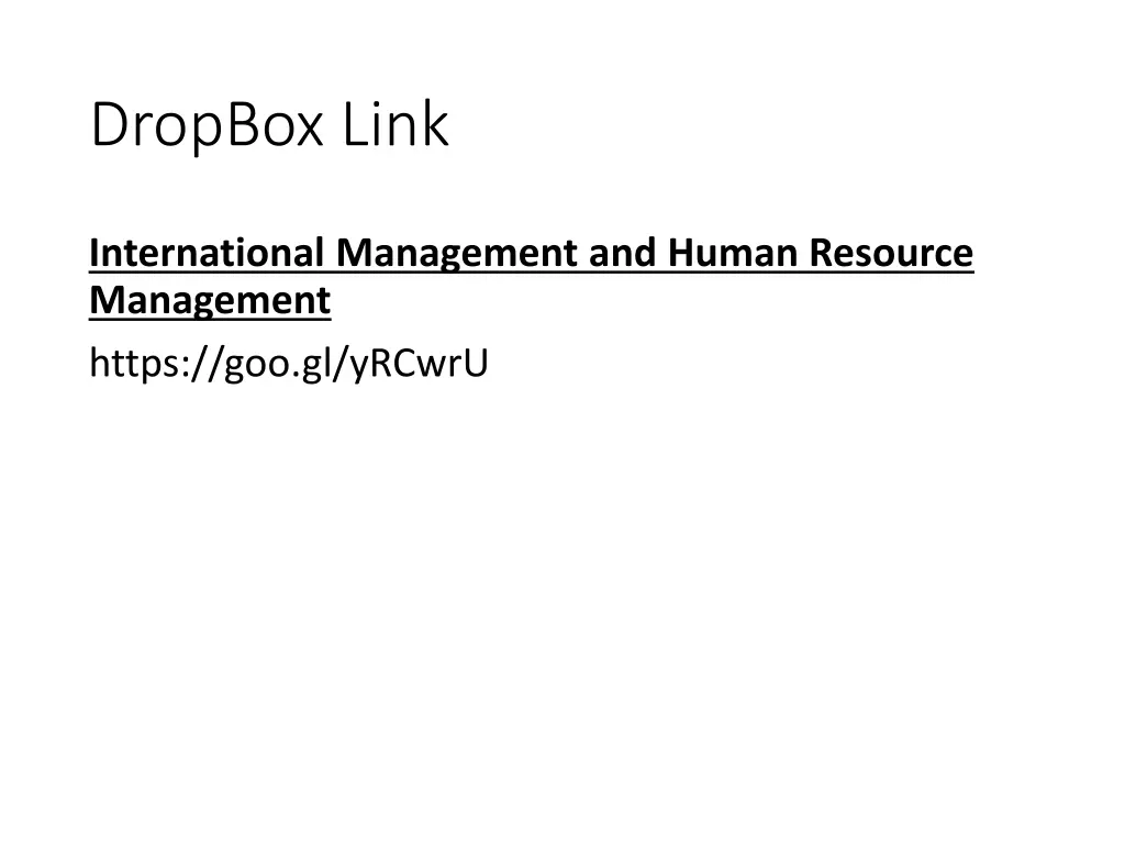 dropbox link