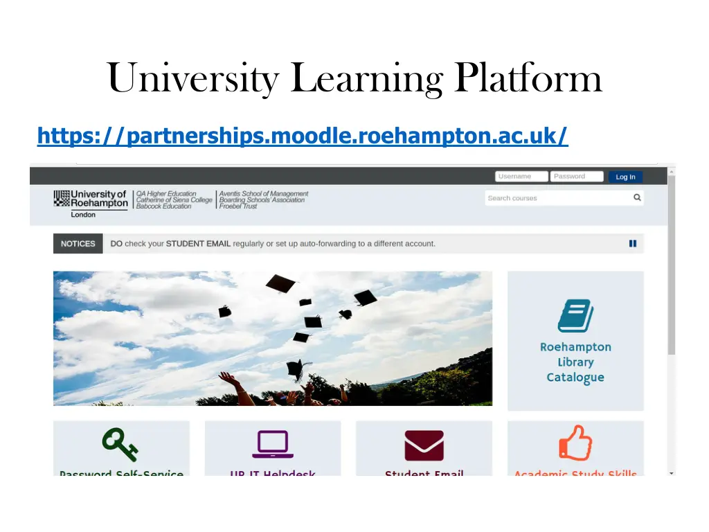 university learning platform