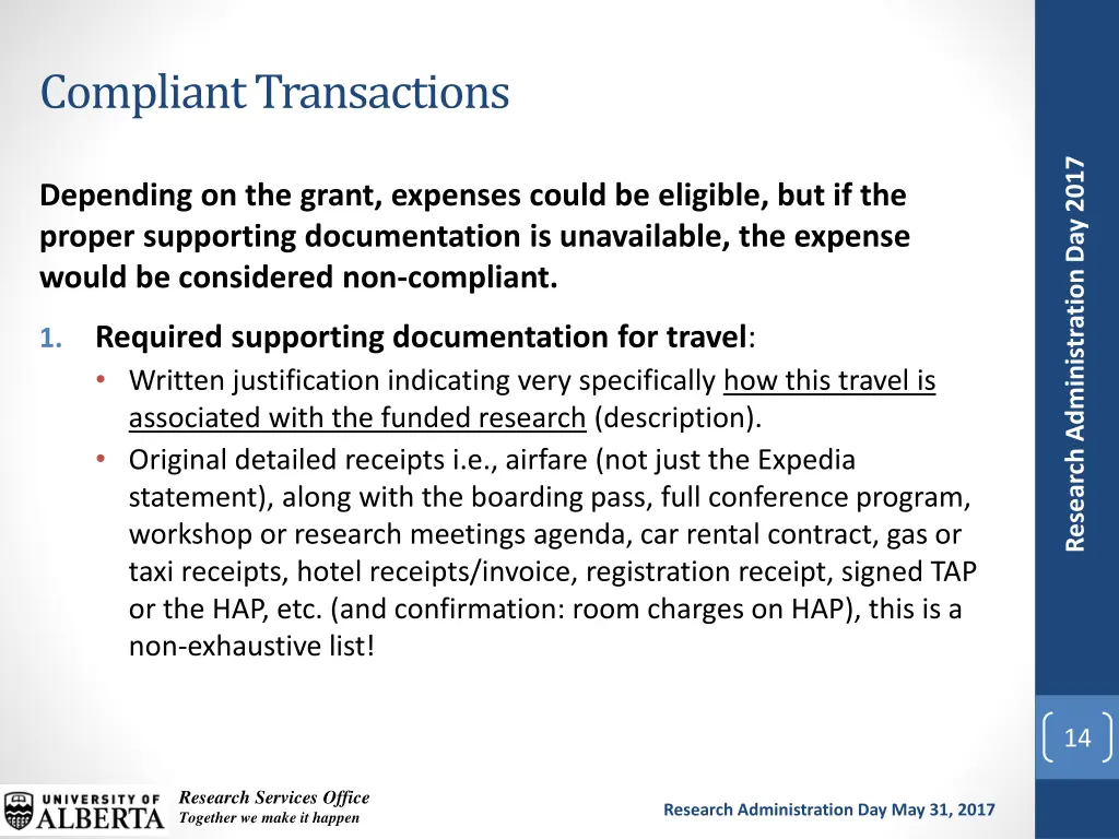 compliant transactions 1