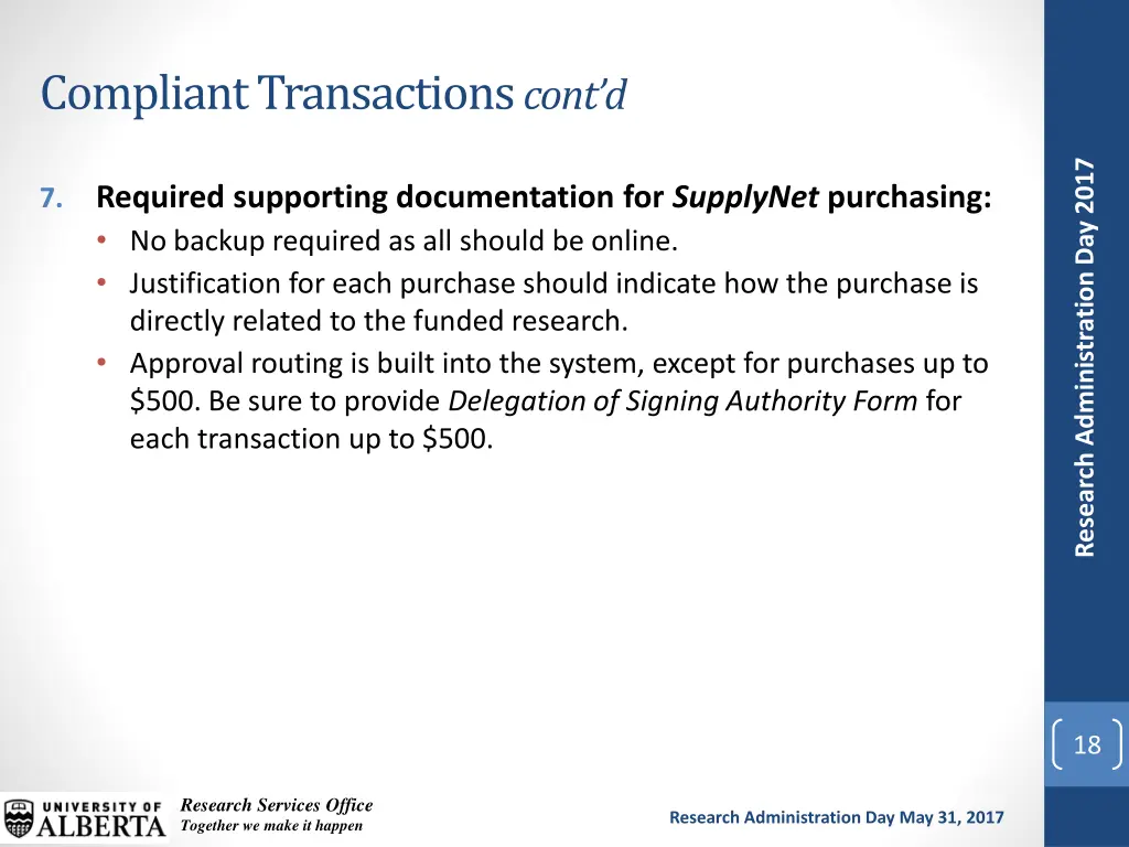 compliant transactions cont d 3