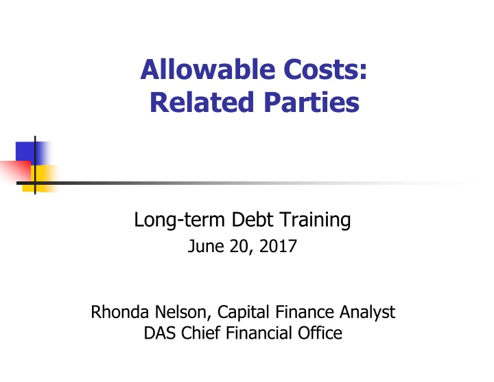 allowable costs related parties