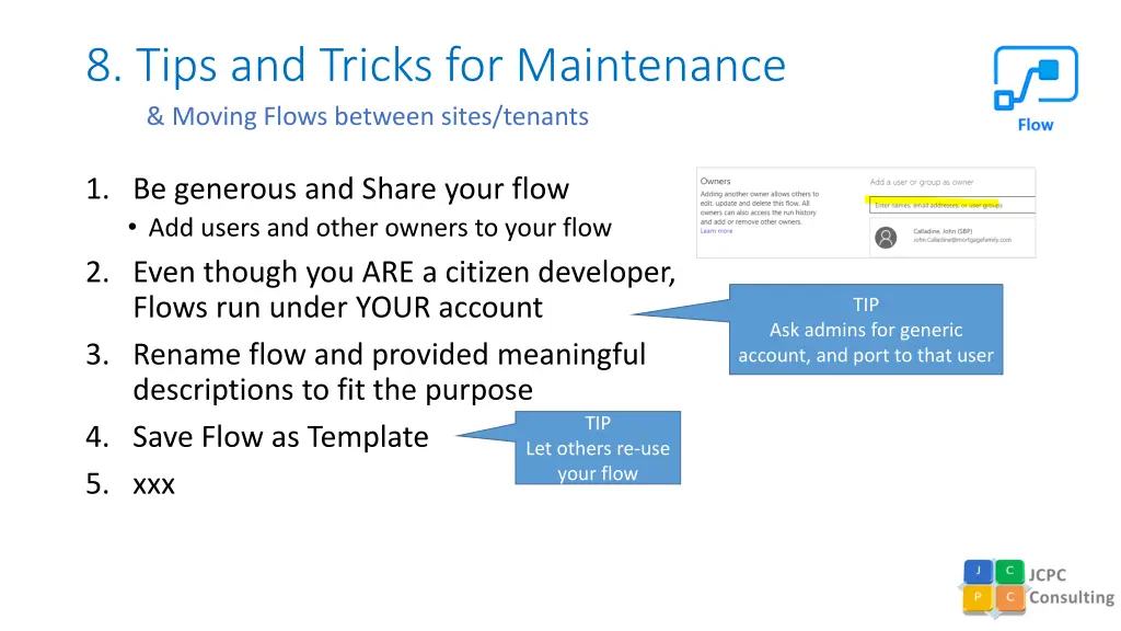 8 tips and tricks for maintenance