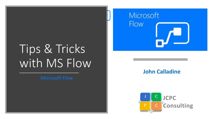 tips tricks with ms flow