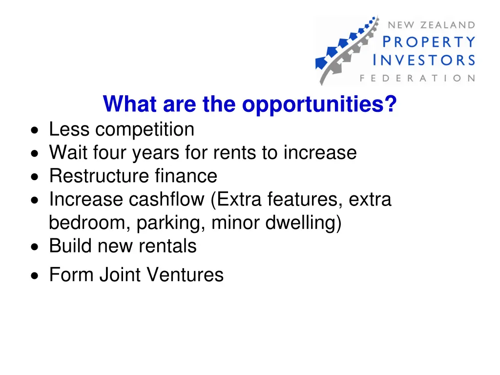 what are the opportunities less competition wait