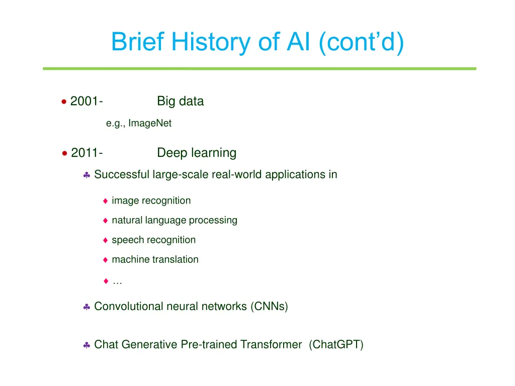 brief history of ai cont d 2