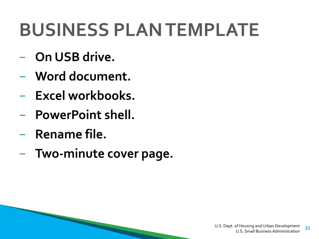 business plan template