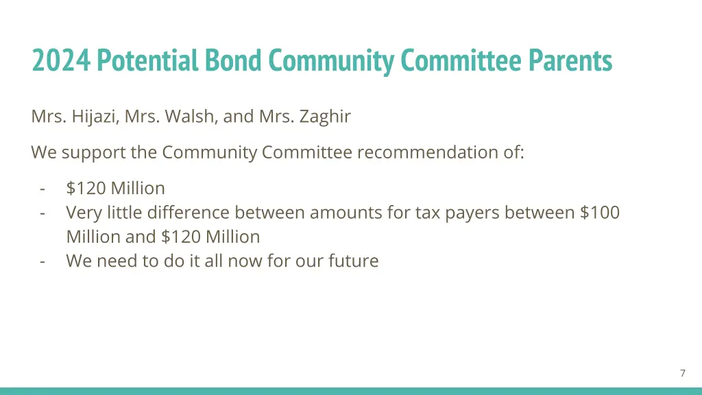 2024 potential bond community committee parents 4