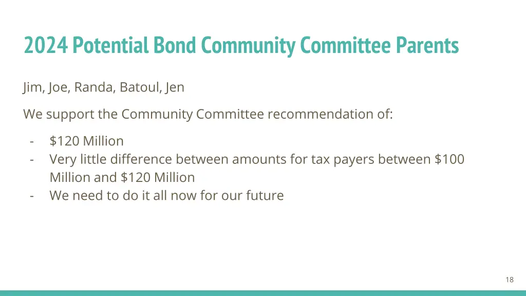 2024 potential bond community committee parents 6