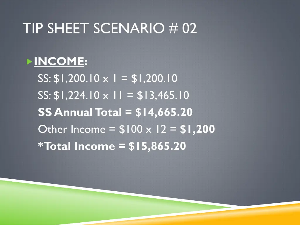 tip sheet scenario 02