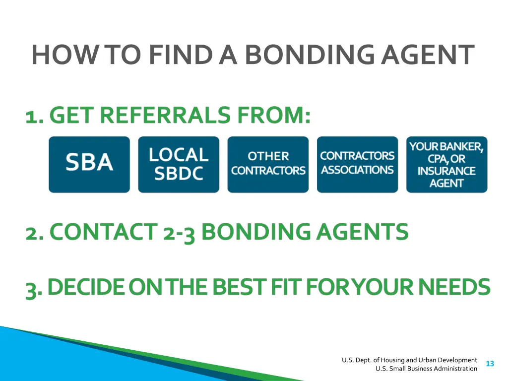 how to find a bonding agent