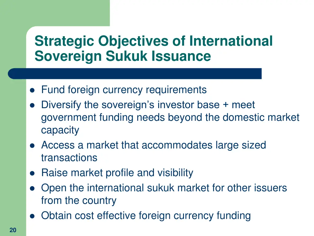 strategic objectives of international sovereign