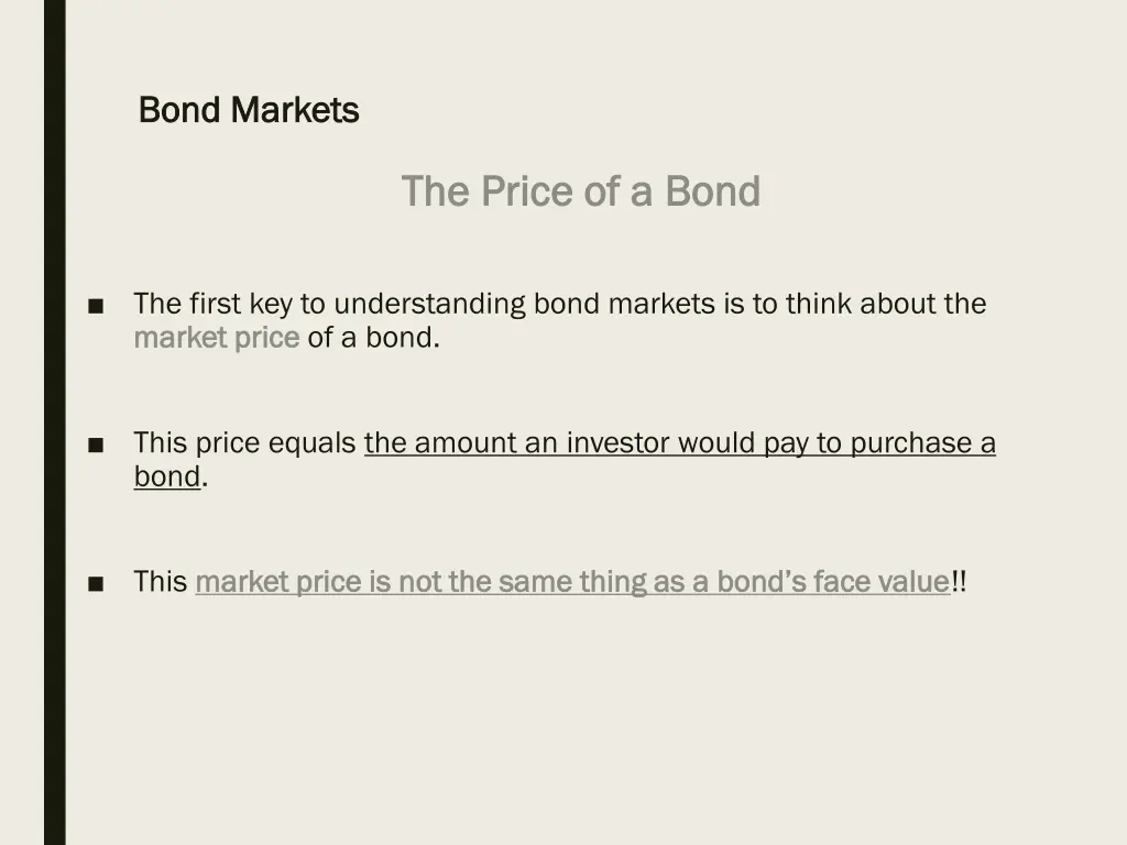 bond markets bond markets 12