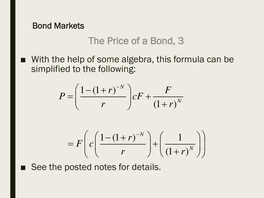 bond markets bond markets 14