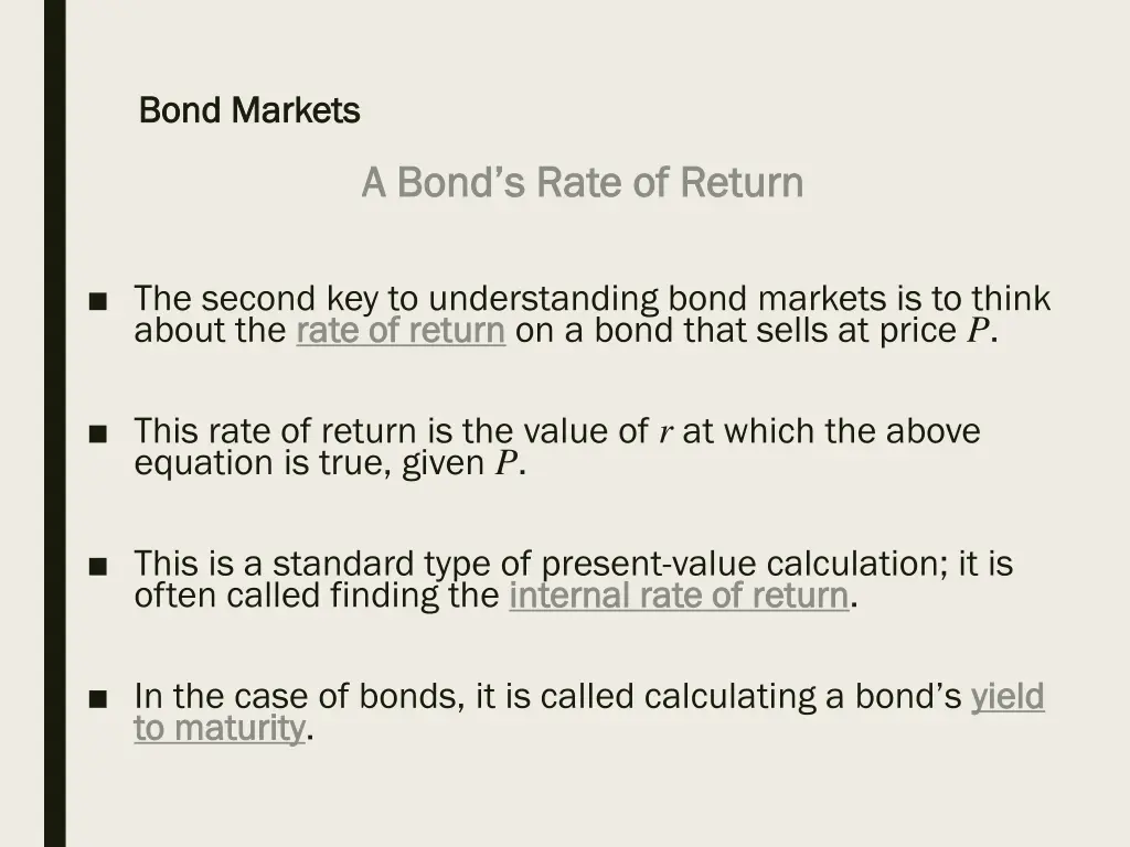 bond markets bond markets 17