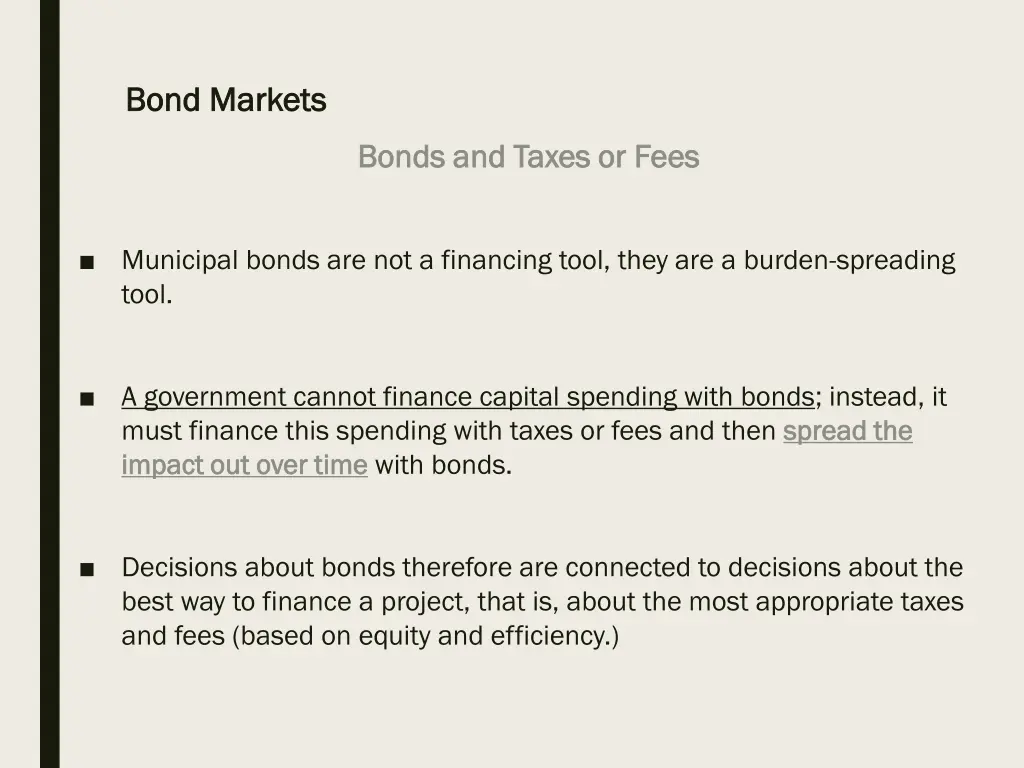 bond markets bond markets 2