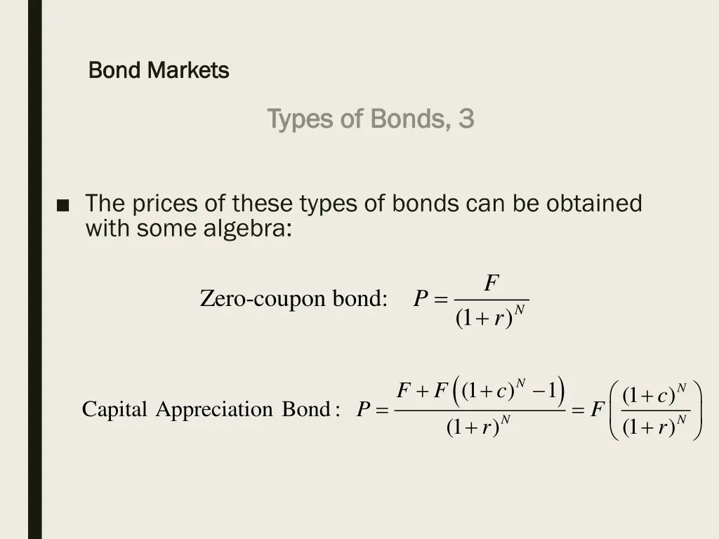 bond markets bond markets 21