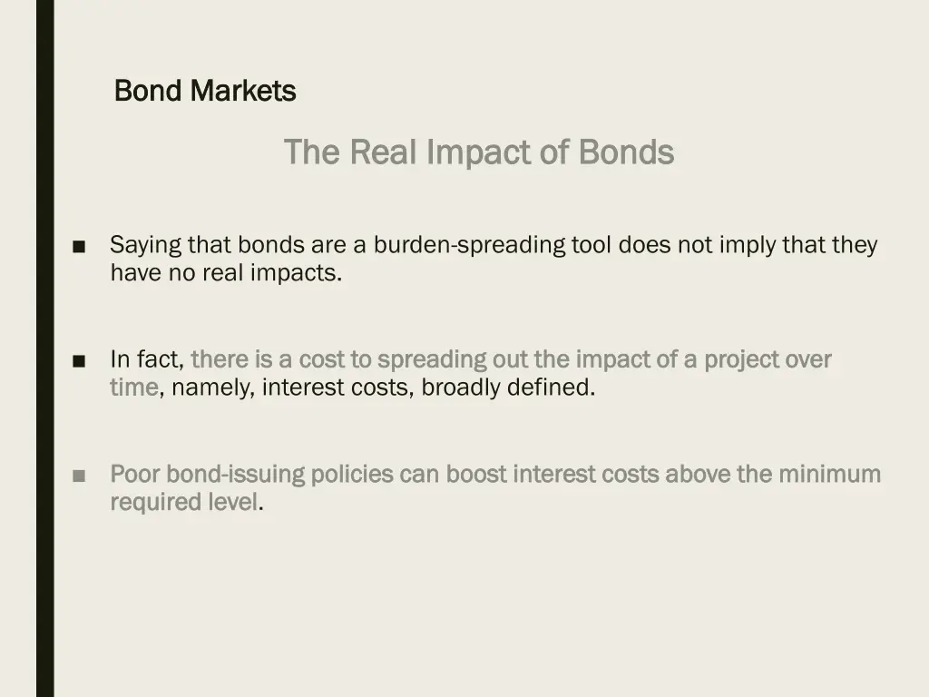 bond markets bond markets 3