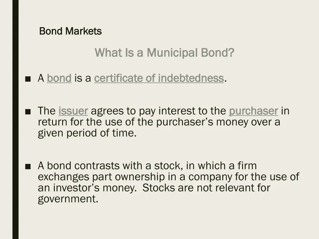 bond markets bond markets 8