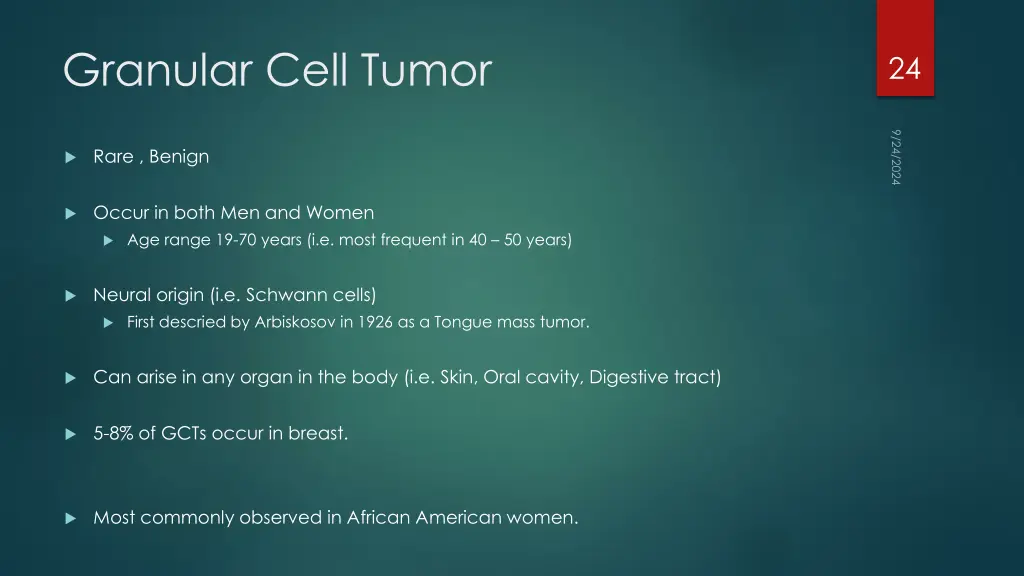 granular cell tumor