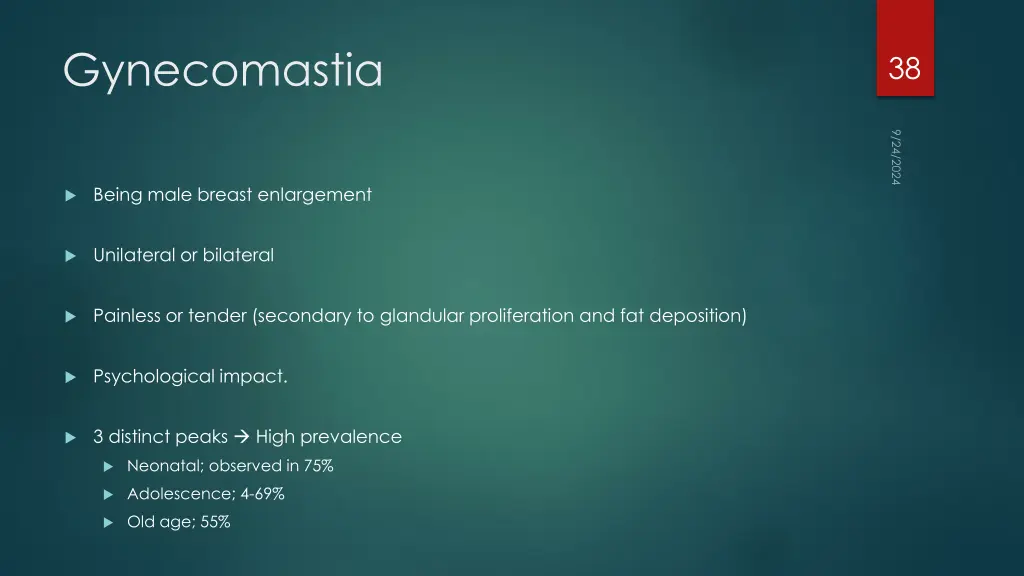 gynecomastia