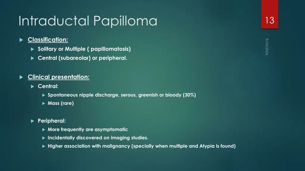 intraductal papilloma 1