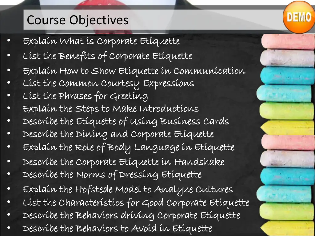 course objectives