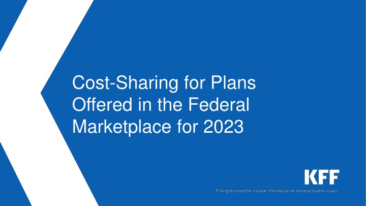 cost sharing for plans offered in the federal