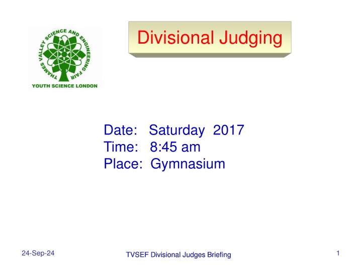 divisional judging