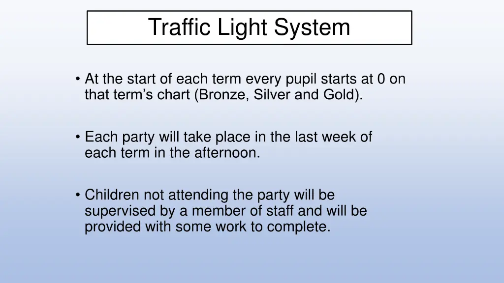 traffic light system 1