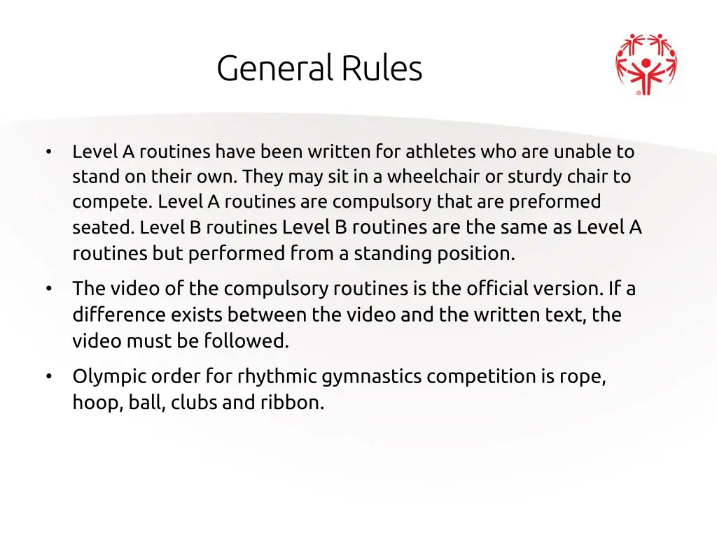 general rules 2