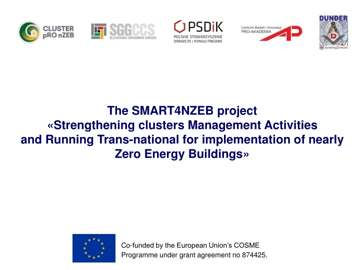 the smart4nzeb project strengthening clusters