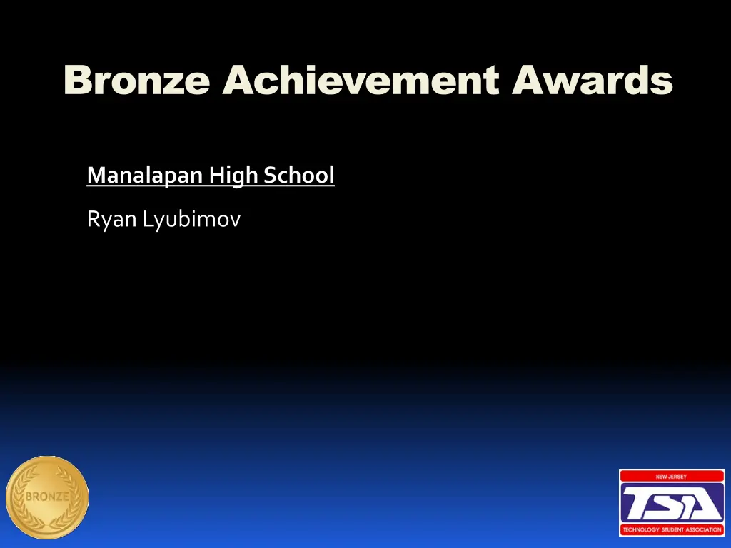 bronze achievement awards 7