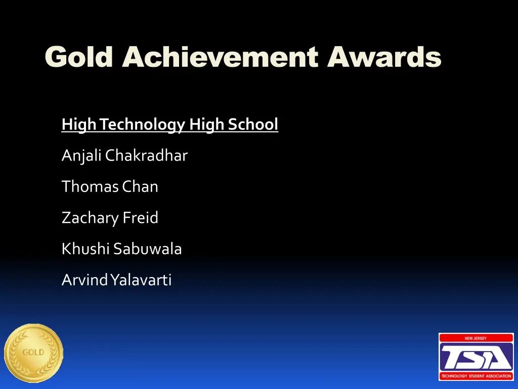 gold achievement awards 4