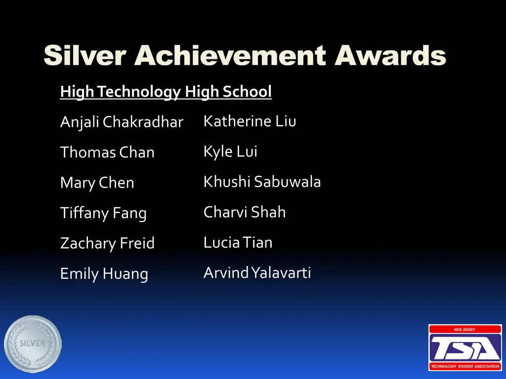 silver achievement awards 4