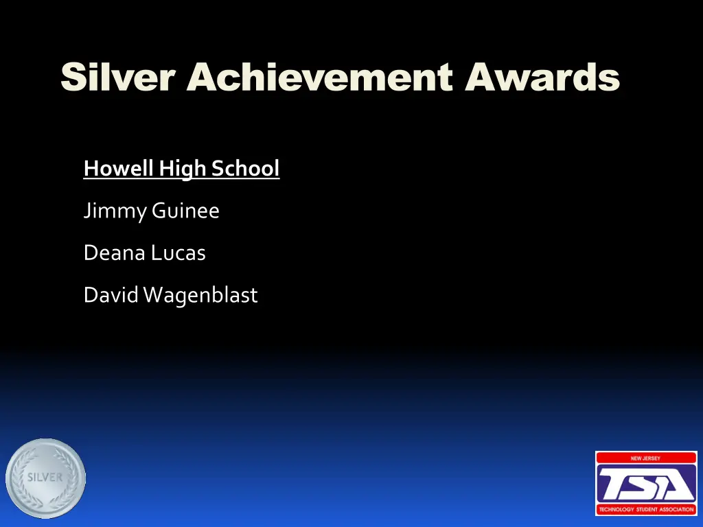 silver achievement awards 5