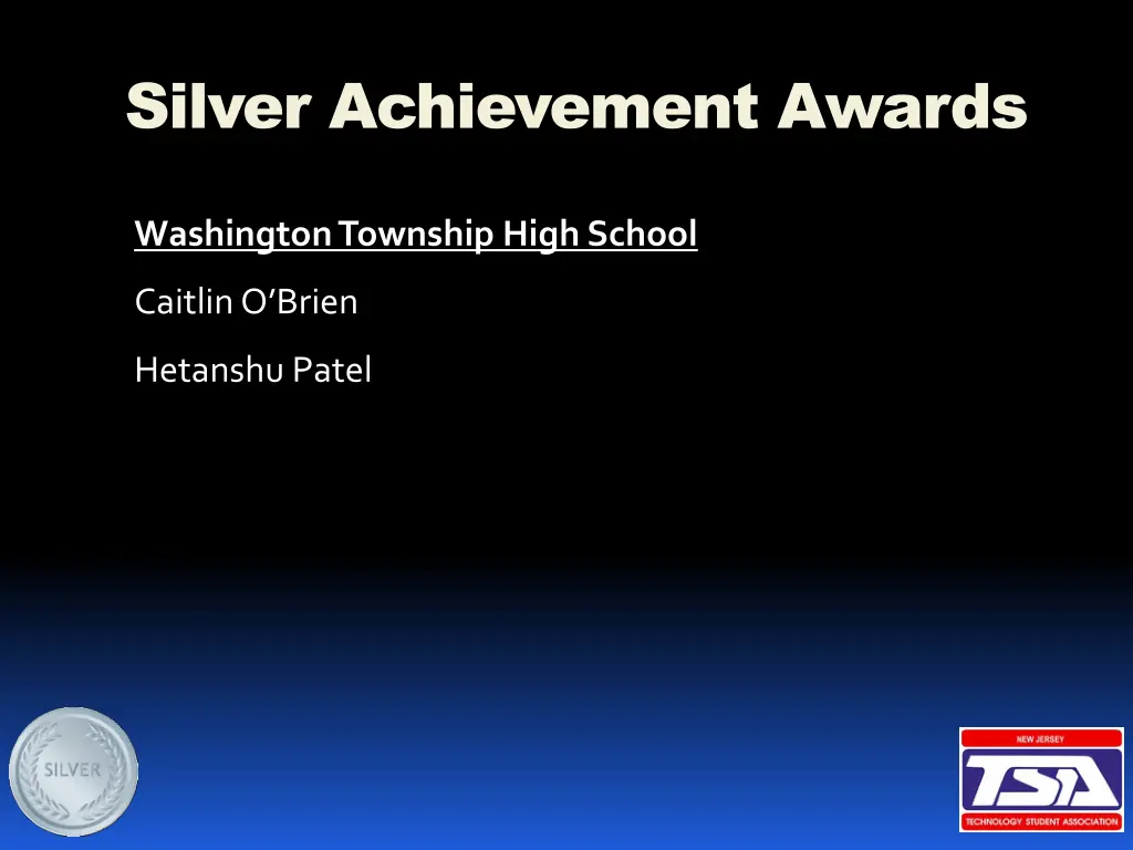 silver achievement awards 7