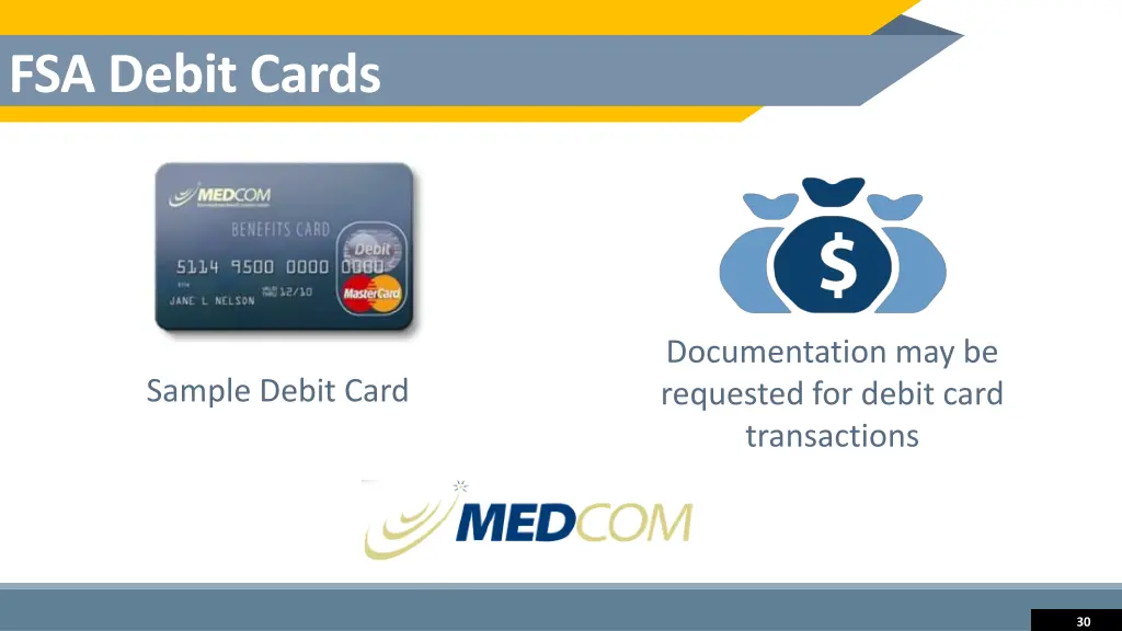 fsa debit cards