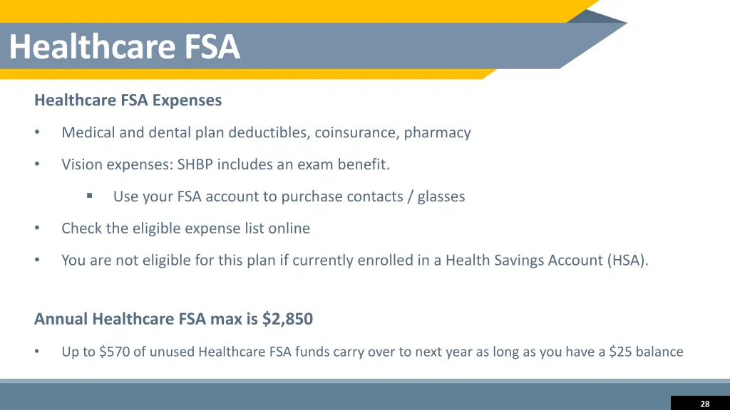 healthcare fsa