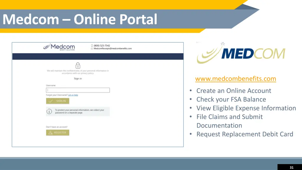 medcom online portal