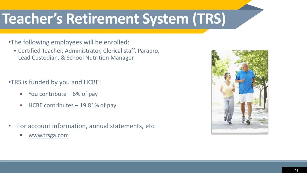 teacher s retirement system trs