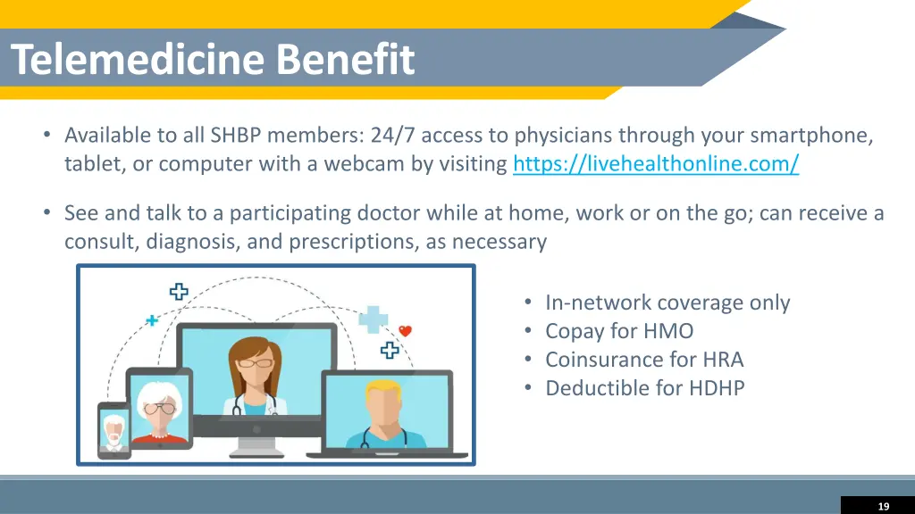 telemedicine benefit